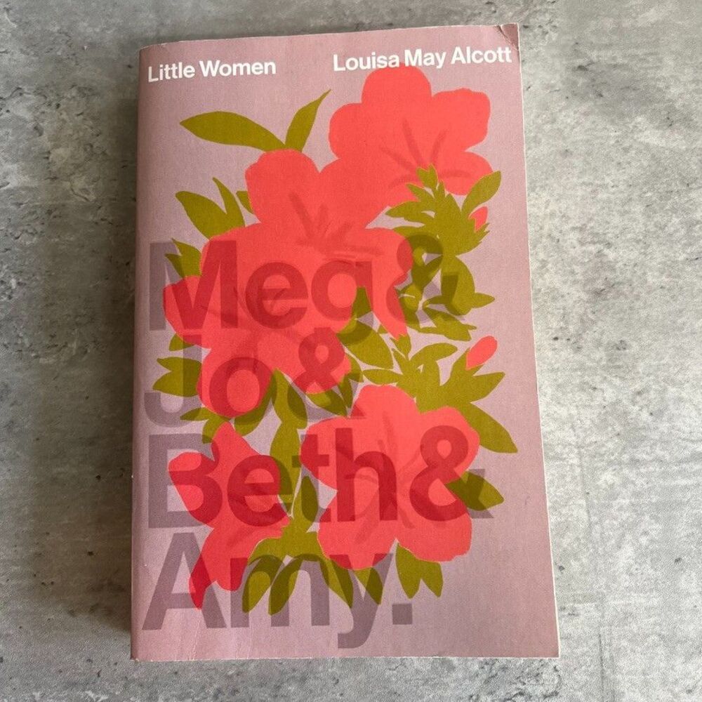 Little Women by Louisa May Alcott Vintage Classics Paperback Modern Cover Design